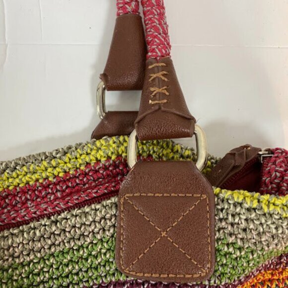 The Sak Women's Multi-colored Dune Stripes Shoulder Tote Bag - Picture 8 of 10